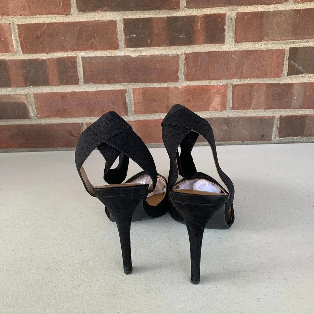 Jessica Simpson Perinna Pointed-toe Stiletto Heel Ankle Strap Pumps Women US 10M - Picture 5 of 9